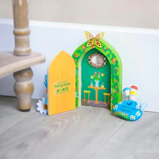 Creativity for Kids&reg; Butterfly Fairy Door Kit {7}