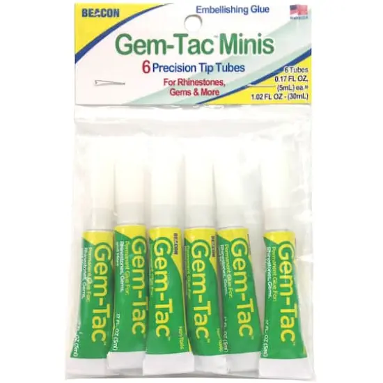 Beacon Gem-Tac&trade; Minis Precision Tip Tubes, 6ct. {1}