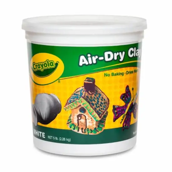 Crayola&reg; 5lb. White Air-Dry Clay {1}