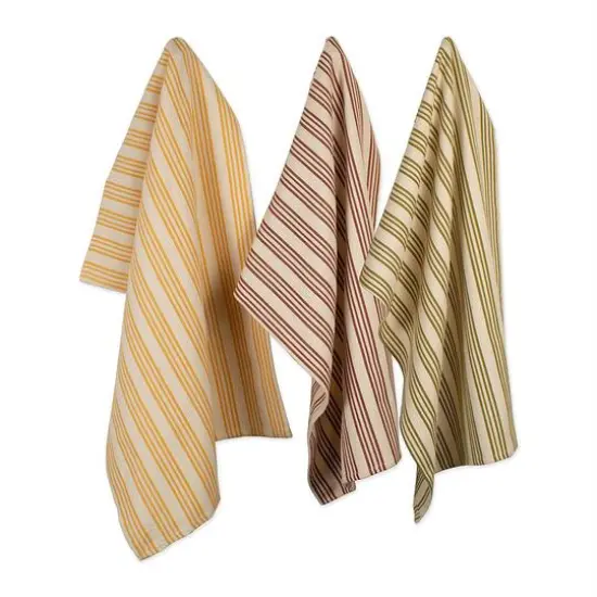 DII&reg; Harvest Heavyweight Dishtowel & Dishcloth Set {3}