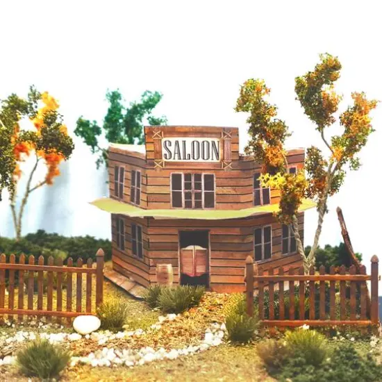 JTT Scenery Products Mini Fall Mixed Woods Edge Trees {3}