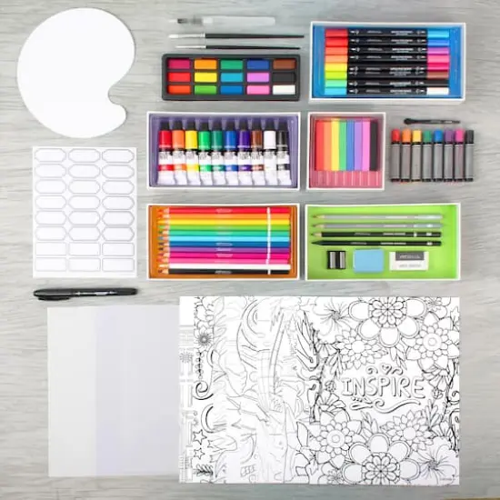 ArtSkills&reg; Art Set with Drawer Storage Organizers {5}