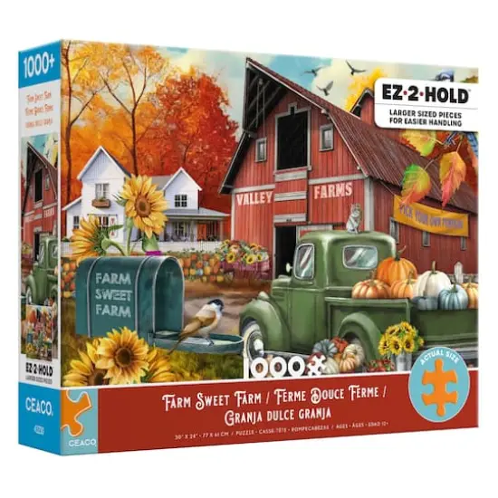 Assorted EZ 2 Hold&trade; 1,000 Piece Puzzle {22}