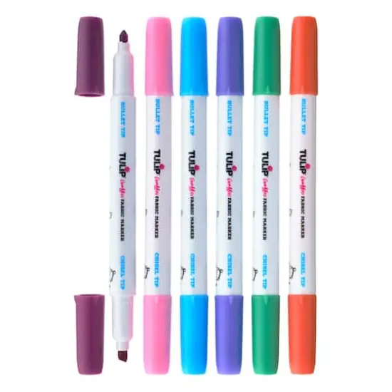 Tulip&reg; Graffiti Fabric Markers&trade; Bright {1}