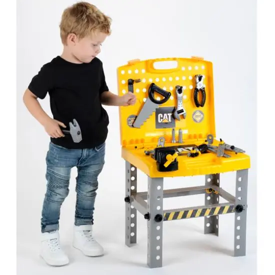 Theo Klein CAT&reg; Foldable Workbench Tool Playset {7}