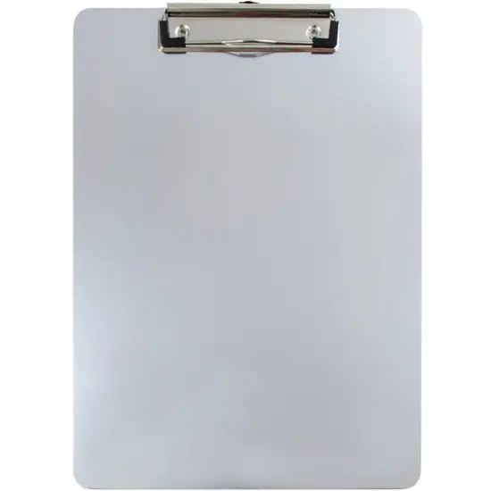 JAM Paper Letter Size Aluminum Clipboard Gold {2}