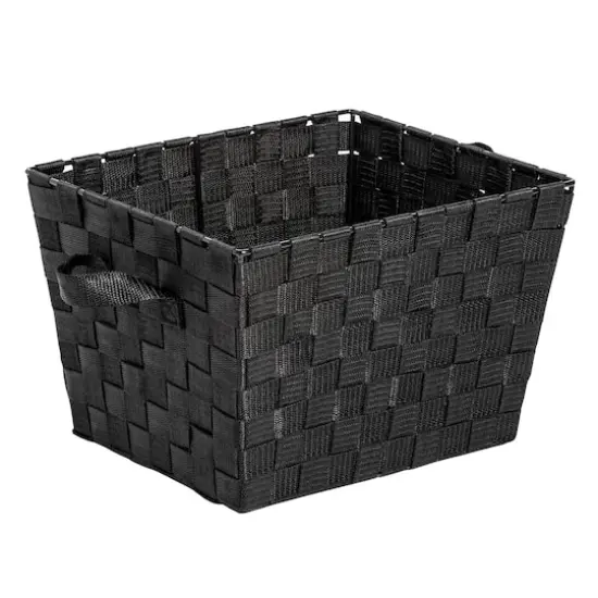 Honey Can Do Black Woven Bins, 2ct. {3}