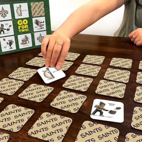 NFL Memory Match Game New Orleans Saints {6}