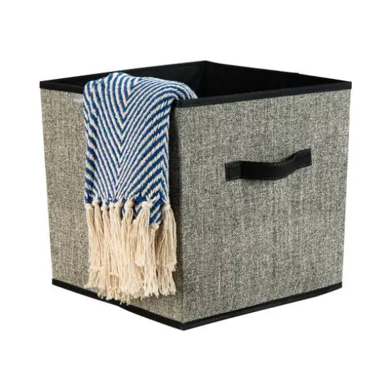 Simplify Black Collapsible Storage Cube {4}