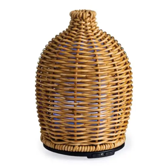 Airom&eacute; 100mL Wicker Vase Medium Ultrasonic Essential Oil Diffuser {1}