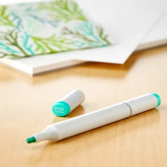 Copic&reg; Sketch Marker, Blue Greens BG23 Coral Sea {3}