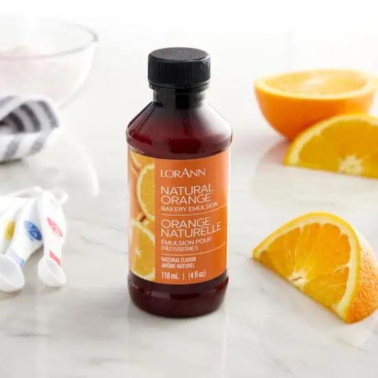 LorAnn Natural Orange Bakery Emulsion, 4oz. {3}