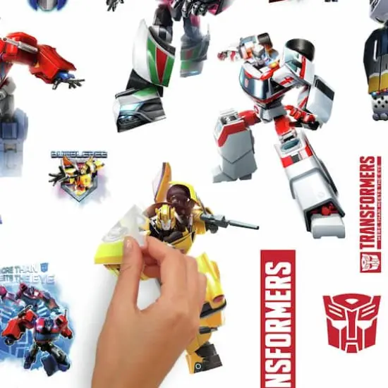 RoomMates Transformers Peel & Stick Wall Decals {5}