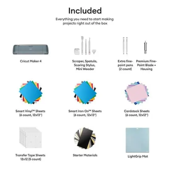Cricut Maker&reg; 4 in Sage & Essentials Bundle {4}