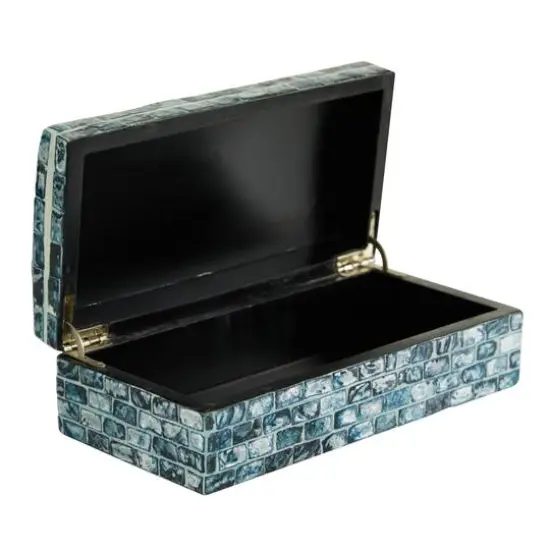 Blue Mother of Pearl Coastal Box Set {7}