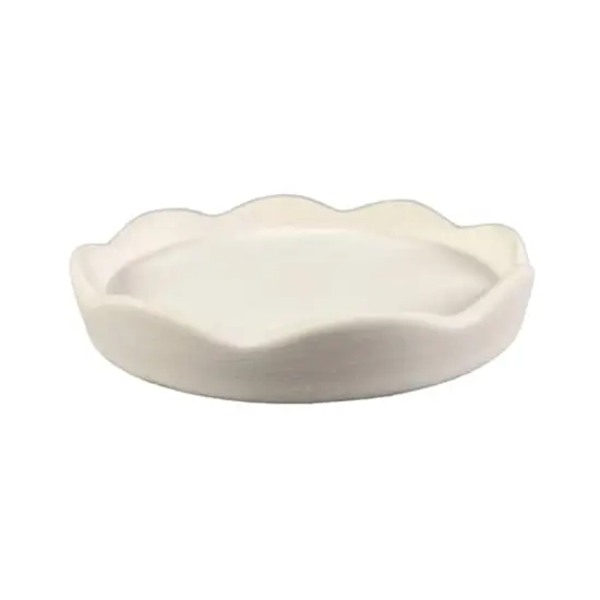 5" Scalloped Ceramic Trinket Tray by Make Market&reg; {1}