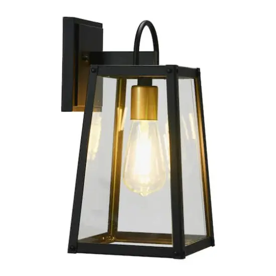 Hello Honey&reg; Robert Stevenson Lighting Dorchester Oil Rubbed Bronze Metal & Glass Outdoor Light {6}