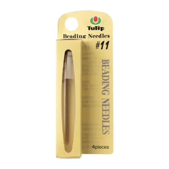 Tulip&reg; #11 Beading Needles, 4ct. {1}
