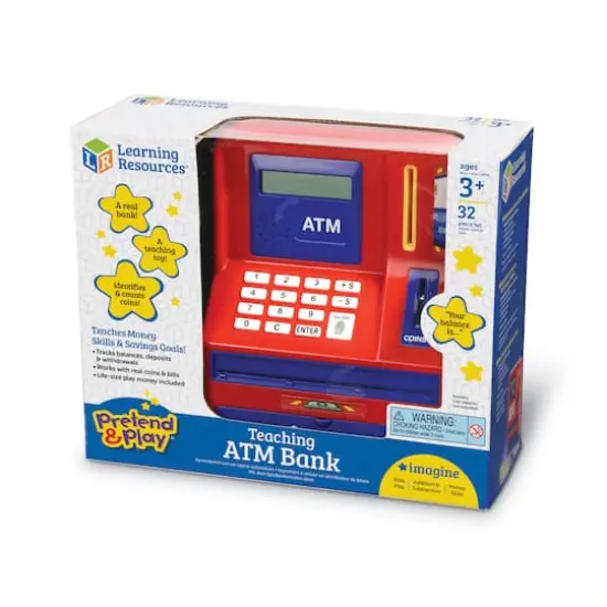 Pretend & Play - Teaching ATM Bank {4}