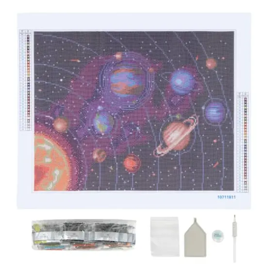 Solar System Painting Diamond Art Kit by Make Market&reg; {3}