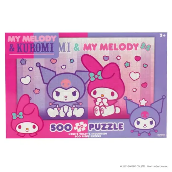 Hello Kitty&reg; My Melody & Kuromi 500 Piece Puzzle {2}