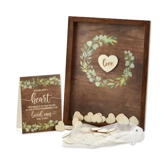 Kate Aspen Rustic Garden Wedding Guest Book Alternative {1}