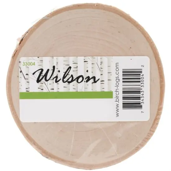 Wilson&reg; Enterprises 7" Birch Rounds, 10ct. {1}