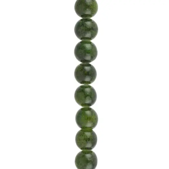 Green Quartz Round Beads, 8mm by Bead Landing&trade; {1}