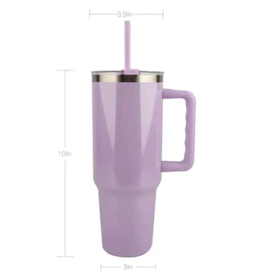 Stainless Steel Insulated Sparkle Tumbler by Ashland® Lavender {5}