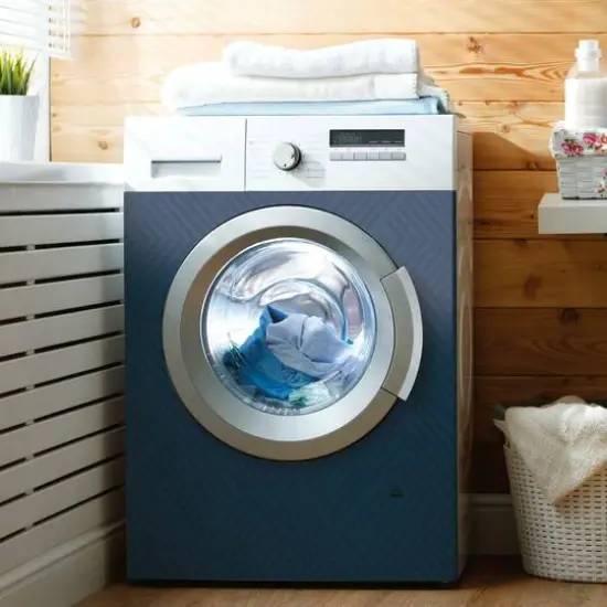 RoomMates Perplexing Peel & Stick Wallpaper Blue {5}