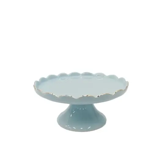 7" Ceramic Cake Stand by Ashland&reg; Blue {1}