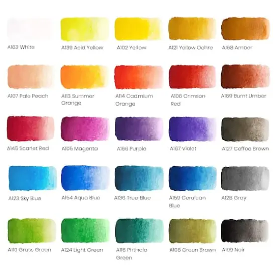 Arteza&reg; 25 Color Kids Watercolor Kit {3}