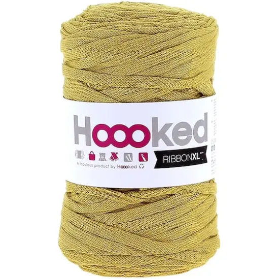 Hoooked RibbonXL Yarn Spicy Ocre {1}
