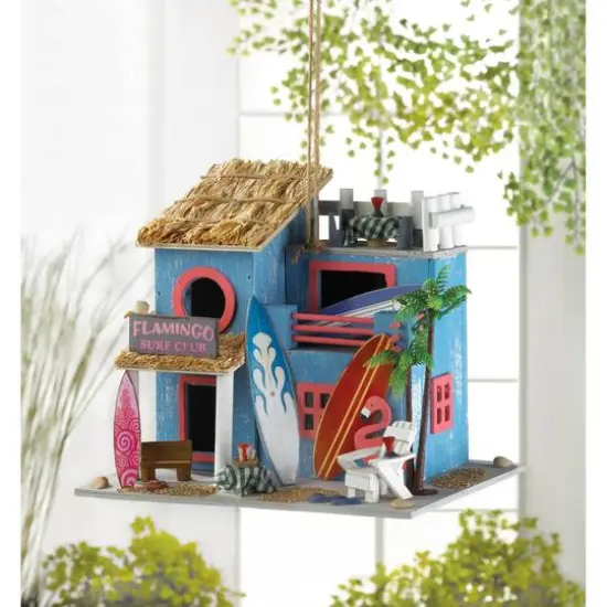 9'' Seaside Surf's Up Birdhouse  {3}