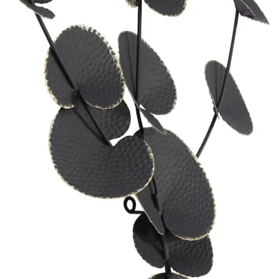 36" Black Metal Contemporary Wall D&eacute;cor {4}