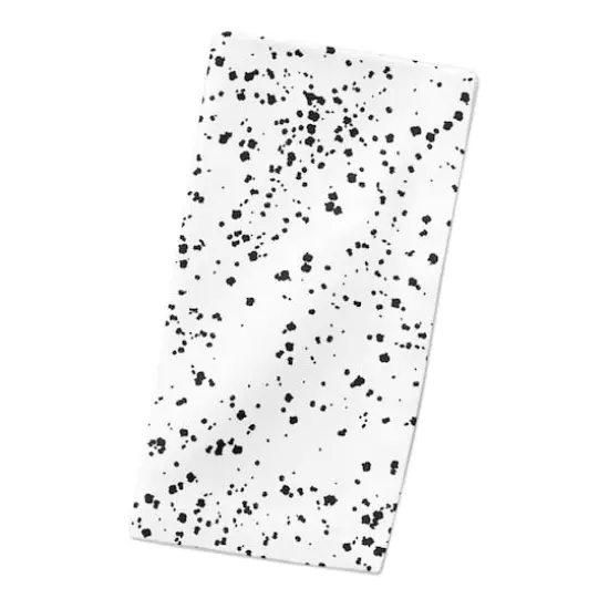 Monochromatic Speck Pattern 10" x 10" Cotton Twill Napkin {3}