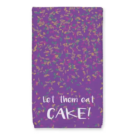 Let Them Eat Cake Mardi Gras Tea Towel Set {3}