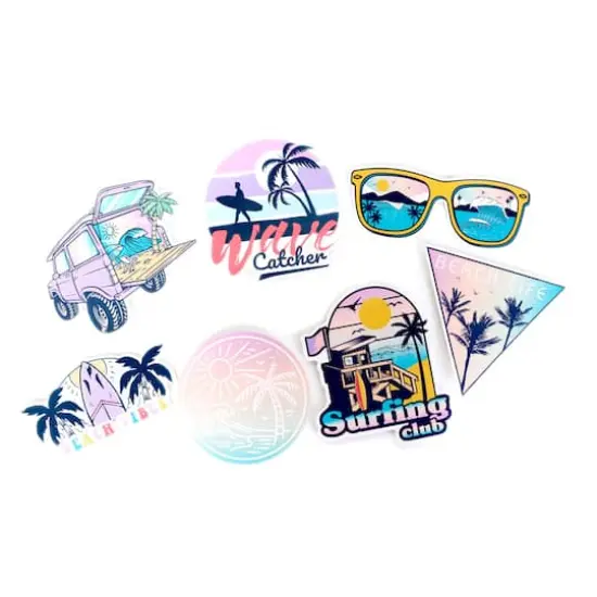 Vinyl Diecut Beach Sticker Set by Recollections&trade; {4}