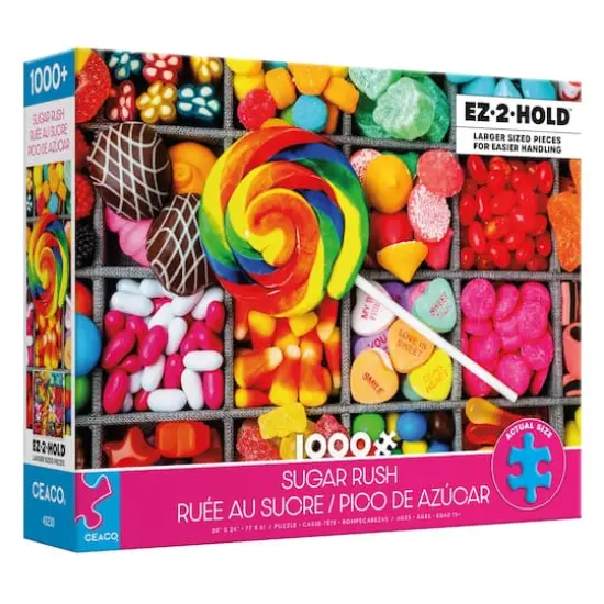 Assorted EZ 2 Hold&trade; 1,000 Piece Puzzle {7}