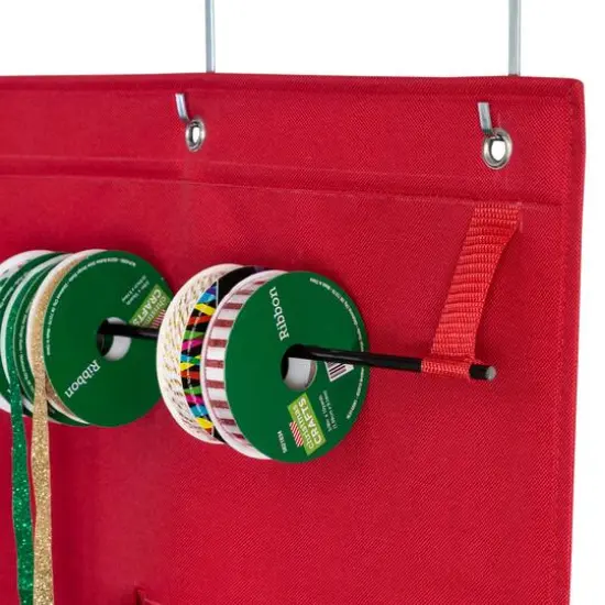 Honey Can Do Red Over-the-Door Holiday Gift Wrap Organizer {7}