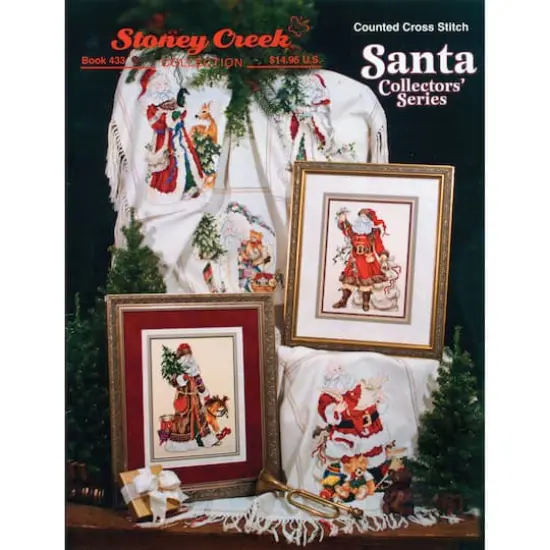 Stoney Creek Santa Collectors' Series Counted Cross Stitch Book {1}
