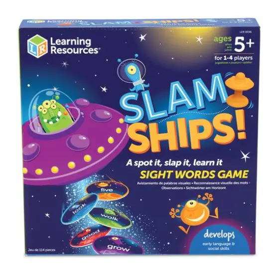 Learning Resources Slam Ships Sight Word Game {6}