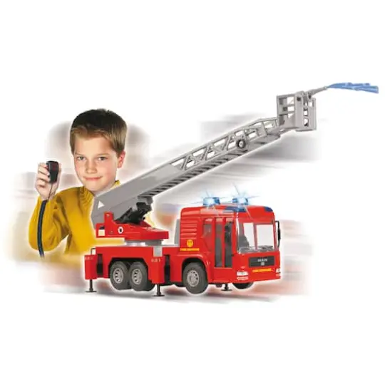 Dickie Toys Light & Sound SOS Fire Engine Toy Vehicle {4}