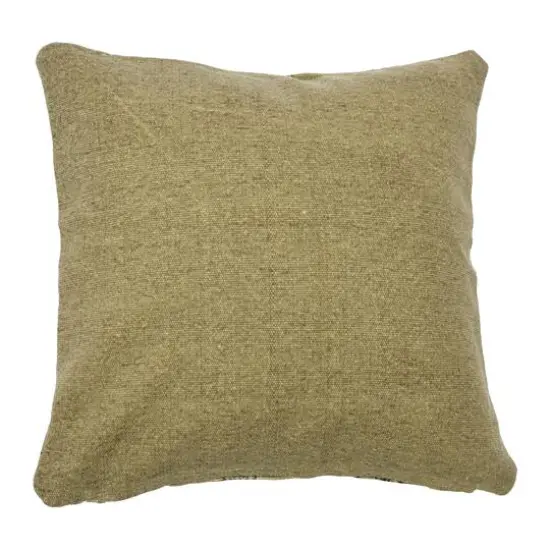 Hello Honey&reg; 20" Square Floral Fields Pillow Cover Green {5}