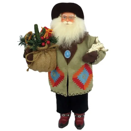 Santa's Workshop 18" Southwestern Santa Figure {1}
