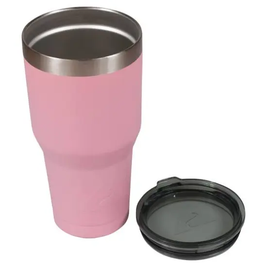 Ozark Trail&reg; 30oz. Pink Vacuum-Insulated Stainless Steel Tumbler {3}
