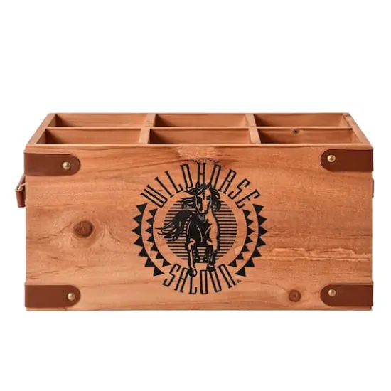 American Art Decor Grand Ole Opry Wildhorse Saloon Wood Beverage Crate - 14.96" x 7" {6}