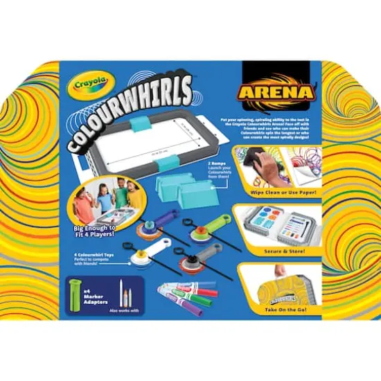 Crayola&reg; Colourwhirls Arena Set, 4ct. {6}