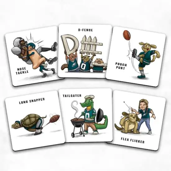 NFL Memory Match Game Philadelphia Eagles {5}