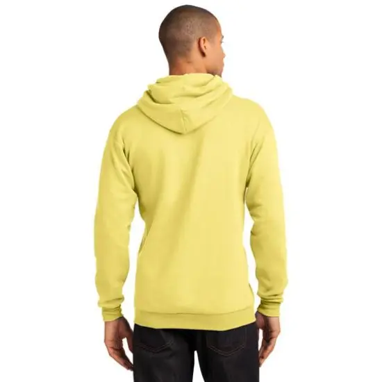 Port & Company&reg; Brights Core Fleece Pullover Hooded Sweatshirt Yellow {6}